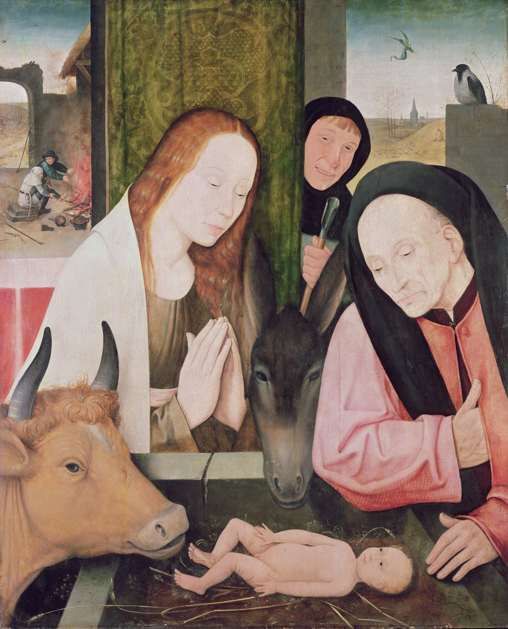Adoracja Dziecka autorstwa Hieronymus Bosch