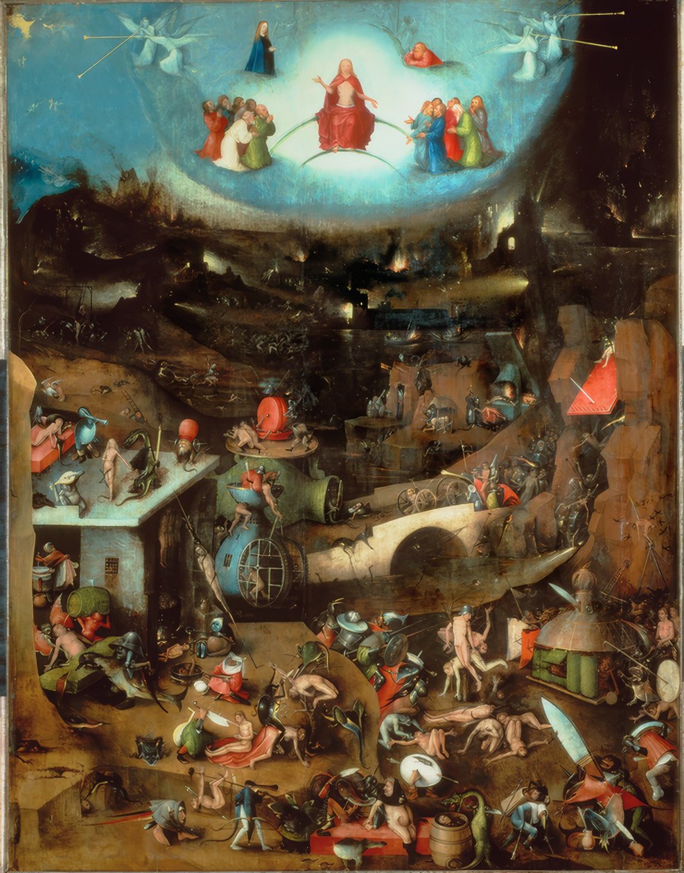 Sąd Ostateczny autorstwa Hieronymus Bosch