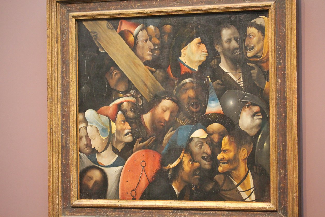 Ukrzyżowanie autorstwa Hieronymus Bosch