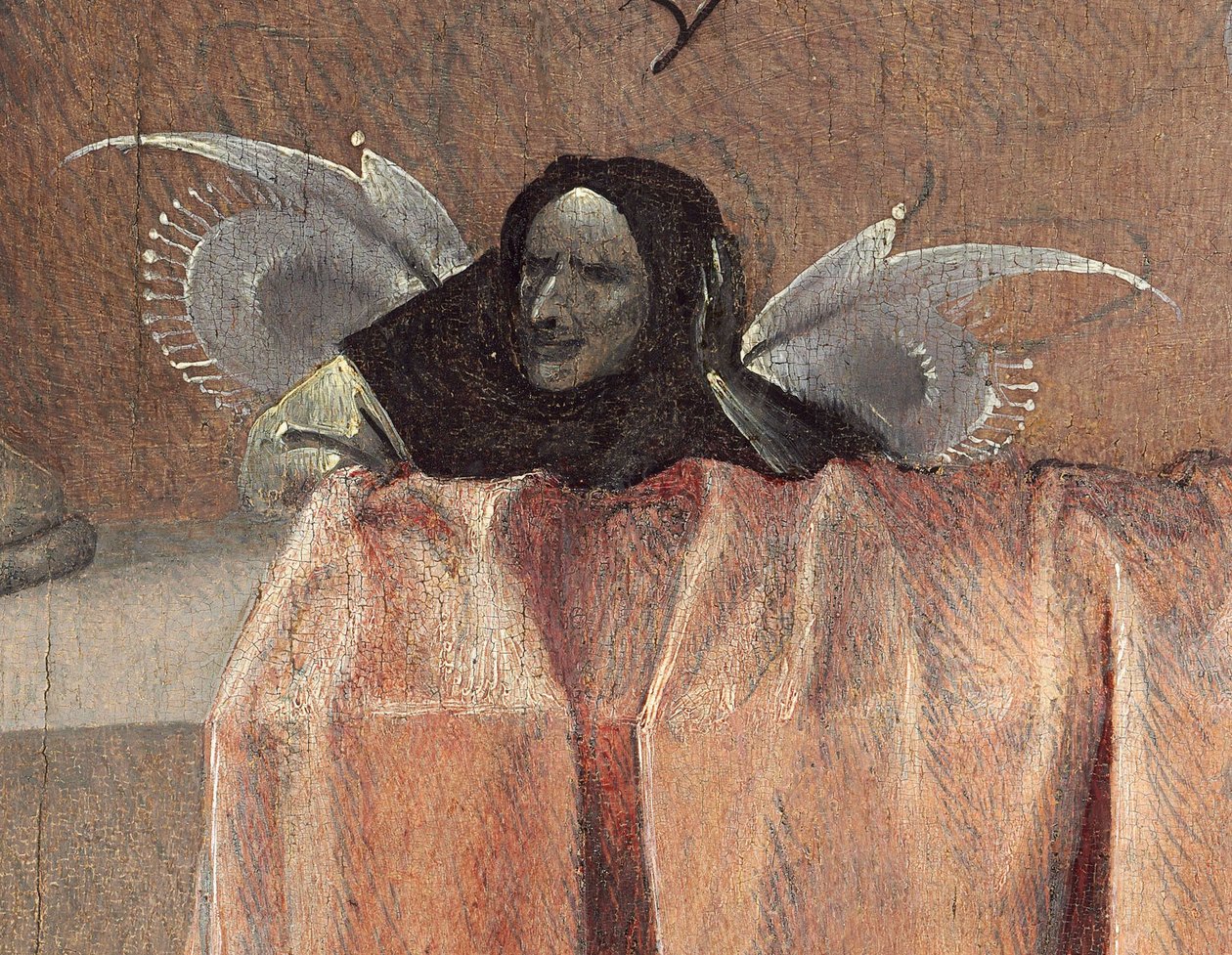 Śmierć i Skąpiec autorstwa Hieronymus Bosch