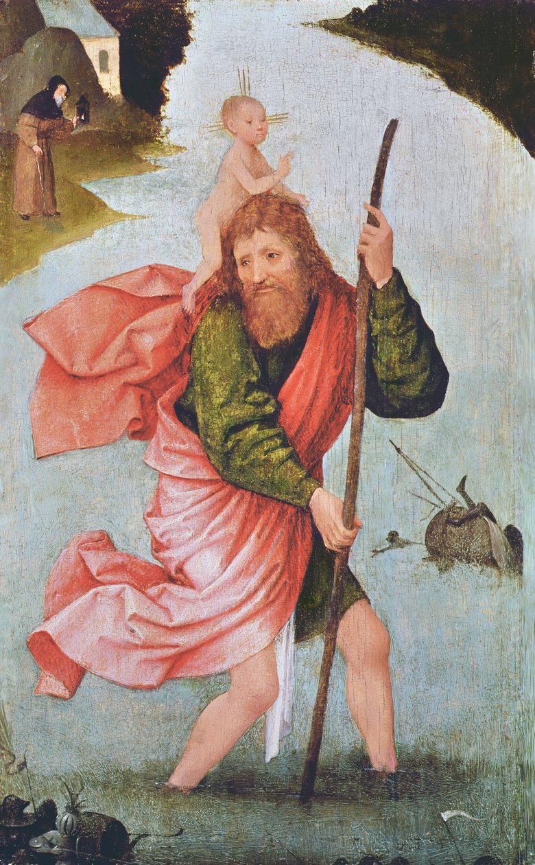 Święty Krzysztof autorstwa Hieronymus Bosch