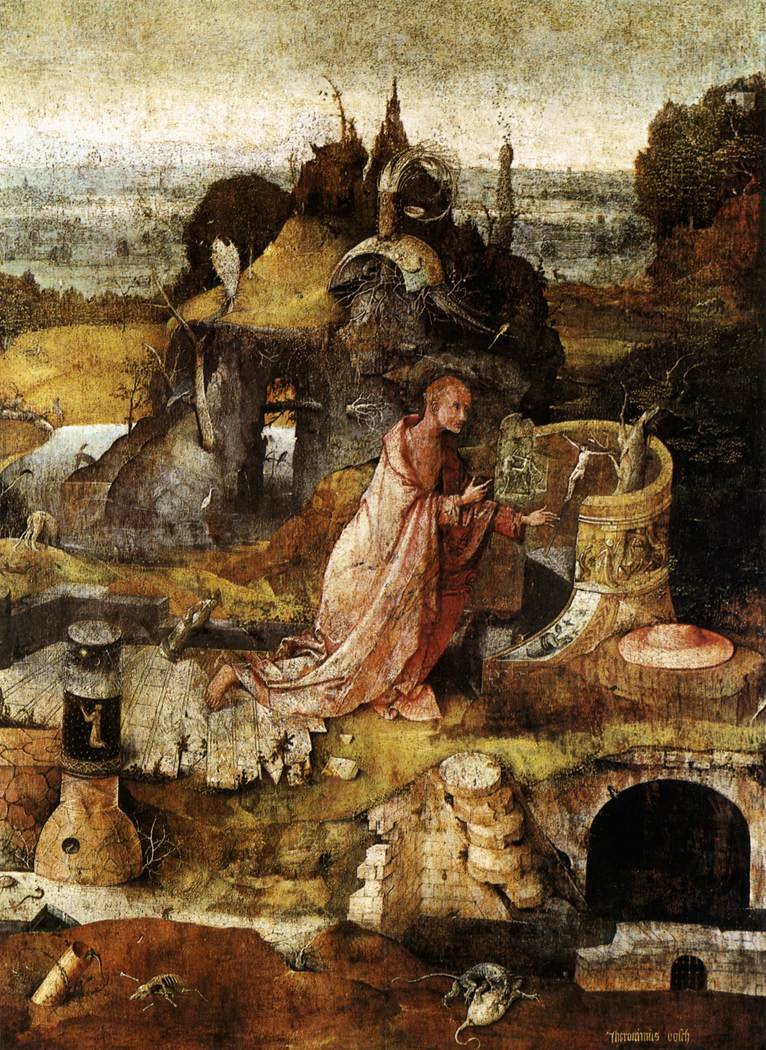 Święty Hieronim autorstwa Hieronymus Bosch