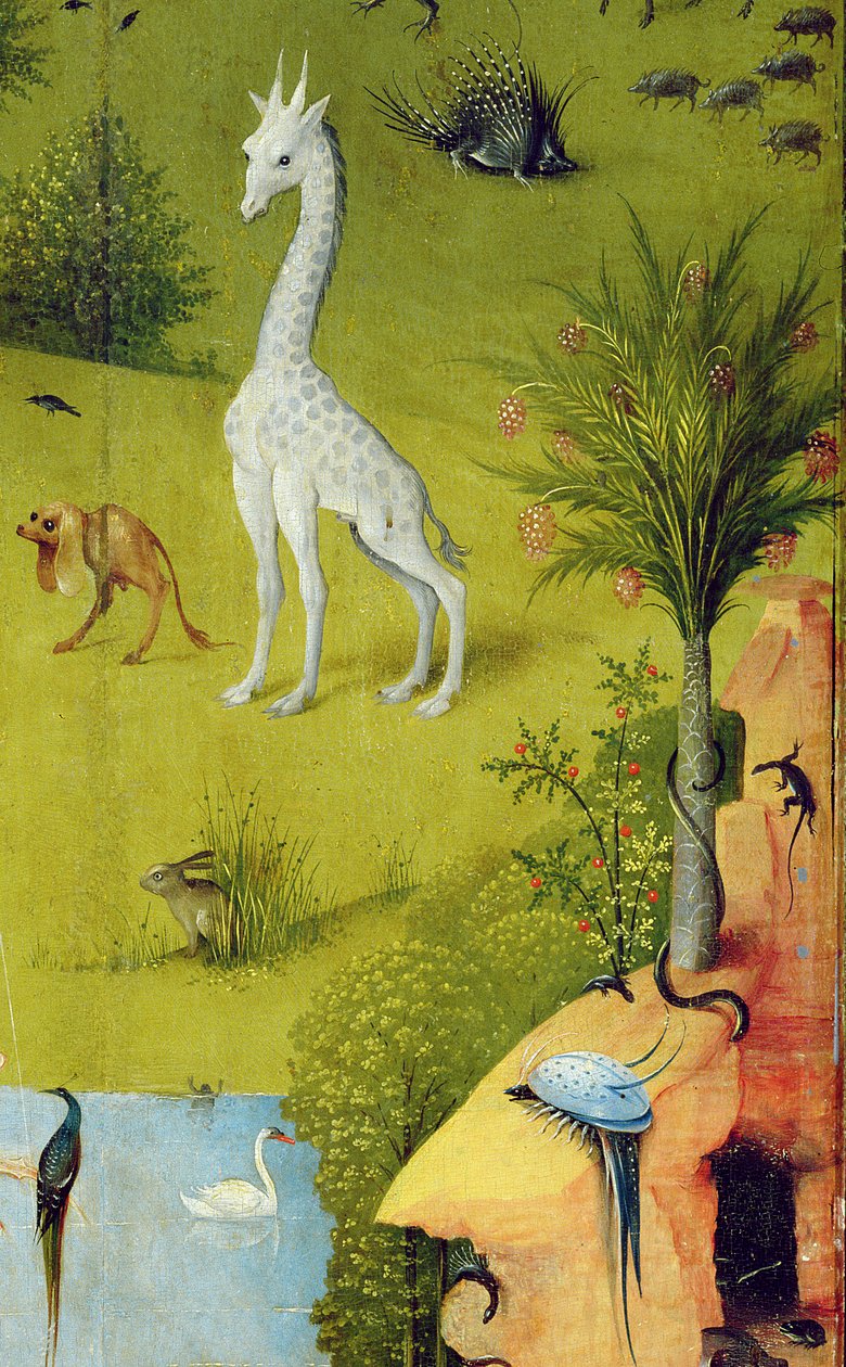 Ogród rozkoszy ziemskich, ok. 1500 (detal 3425) autorstwa Hieronymus Bosch