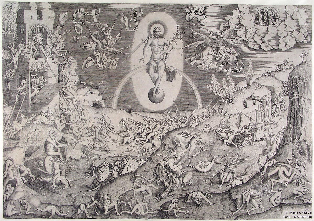 Sąd Ostateczny autorstwa Hieronymus Bosch