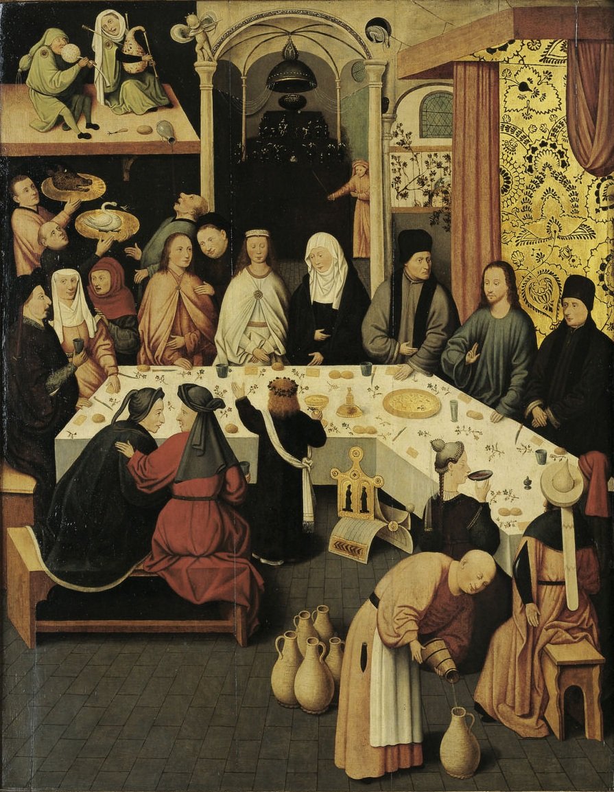 Uczta weselna w Kana autorstwa Hieronymus Bosch