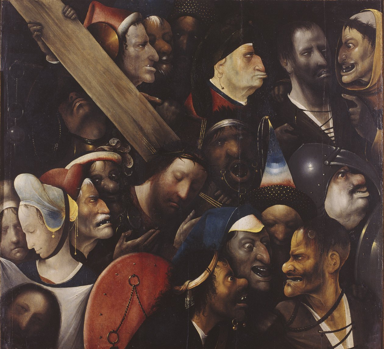 Chrystus niosący krzyż, 1515-1516 autorstwa Hieronymus Bosch
