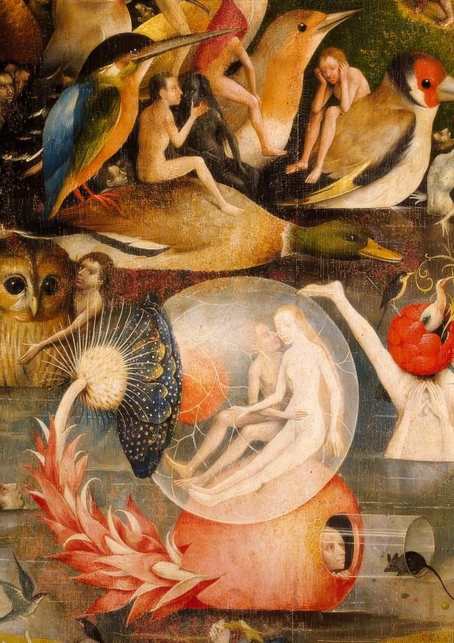 Ogród rozkoszy ziemskich autorstwa Hieronymus Bosch