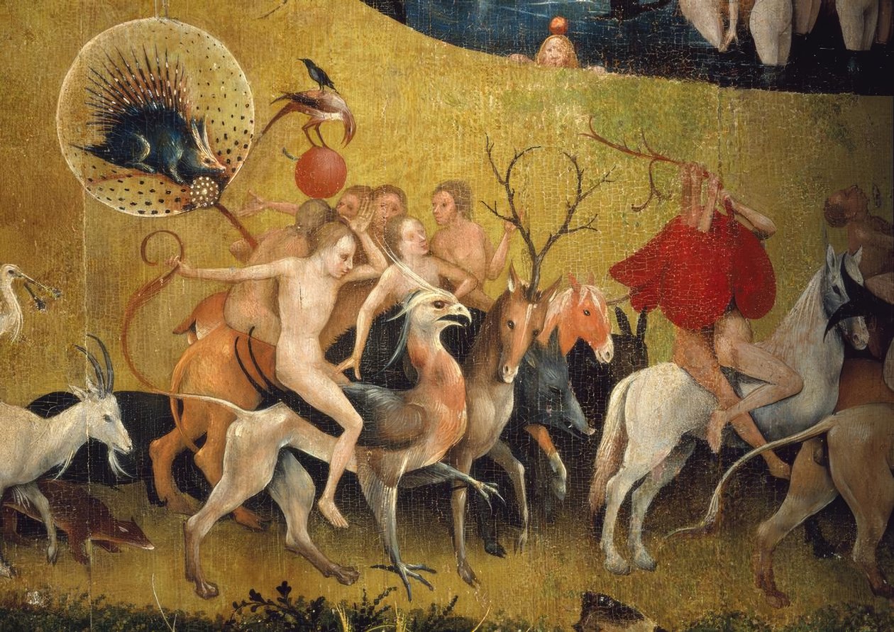 Ogród rozkoszy ziemskich autorstwa Hieronymus Bosch