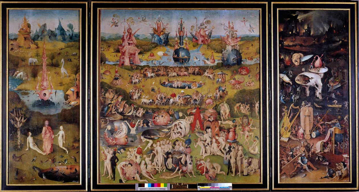 Ogród rozkoszy ziemskich autorstwa Hieronymus Bosch