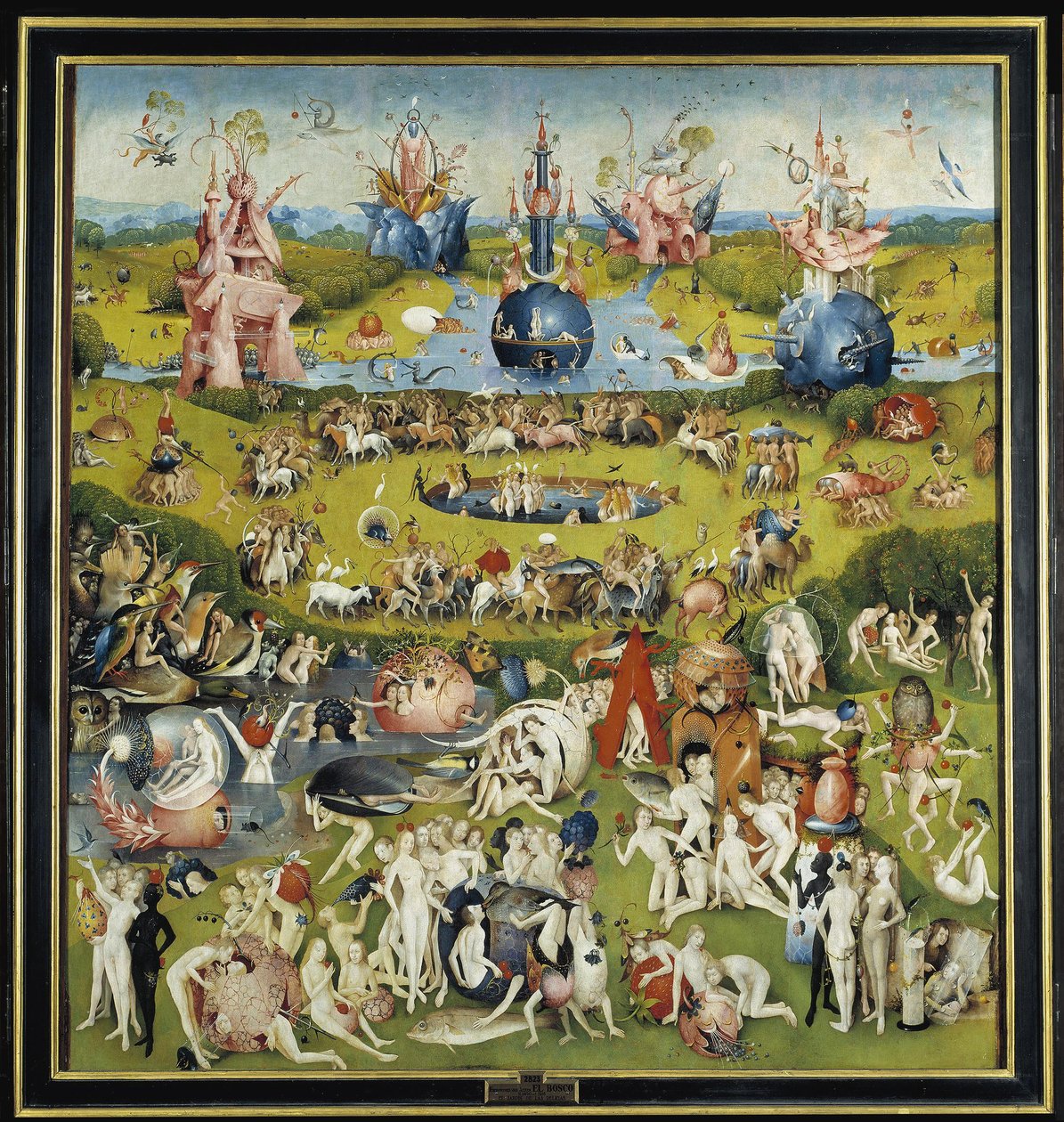 Ogród ziemskich rozkoszy autorstwa Hieronymus Bosch