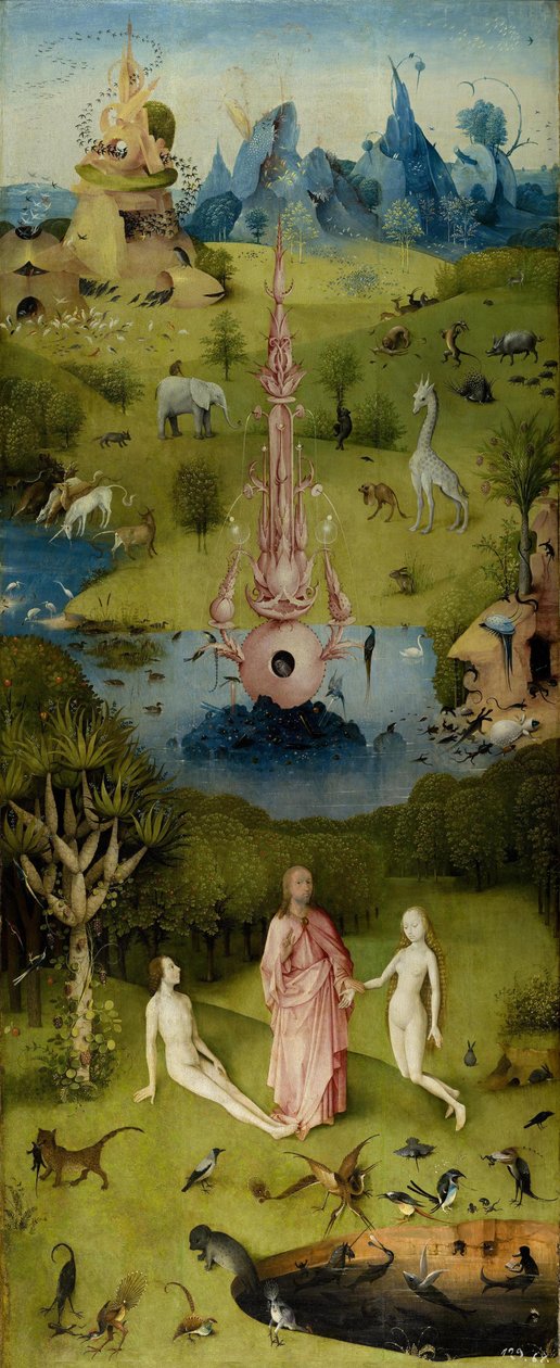 Ogród rozkoszy ziemskich autorstwa Hieronymus Bosch