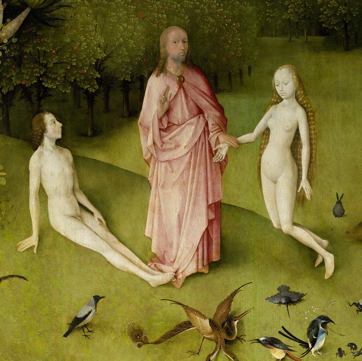 Ogród rozkoszy ziemskich, 1490-1500 autorstwa Hieronymus Bosch