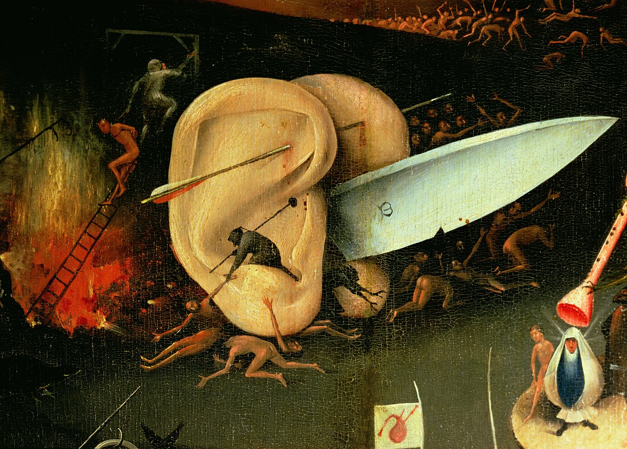 Ogród rozkoszy ziemskich, 1490-1500 autorstwa Hieronymus Bosch