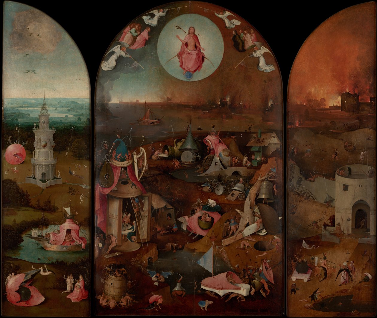 Sąd Ostateczny, ok. 1486 r. autorstwa Hieronymus Bosch