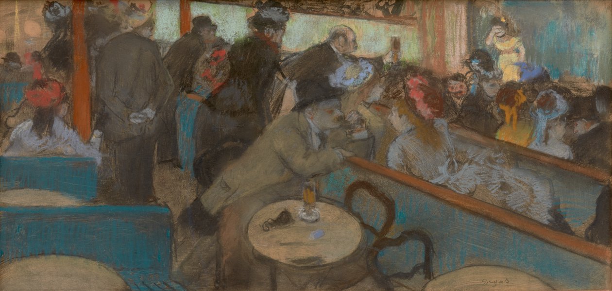 Café-Concert (The Spectators) autorstwa Hilaire Germain Edgar Degas