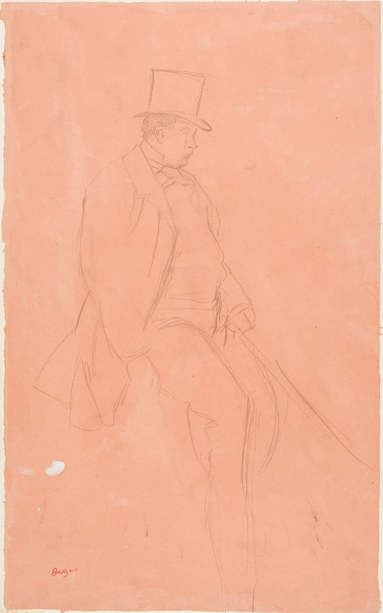 Gentleman Rider autorstwa Hilaire Germain Edgar Degas