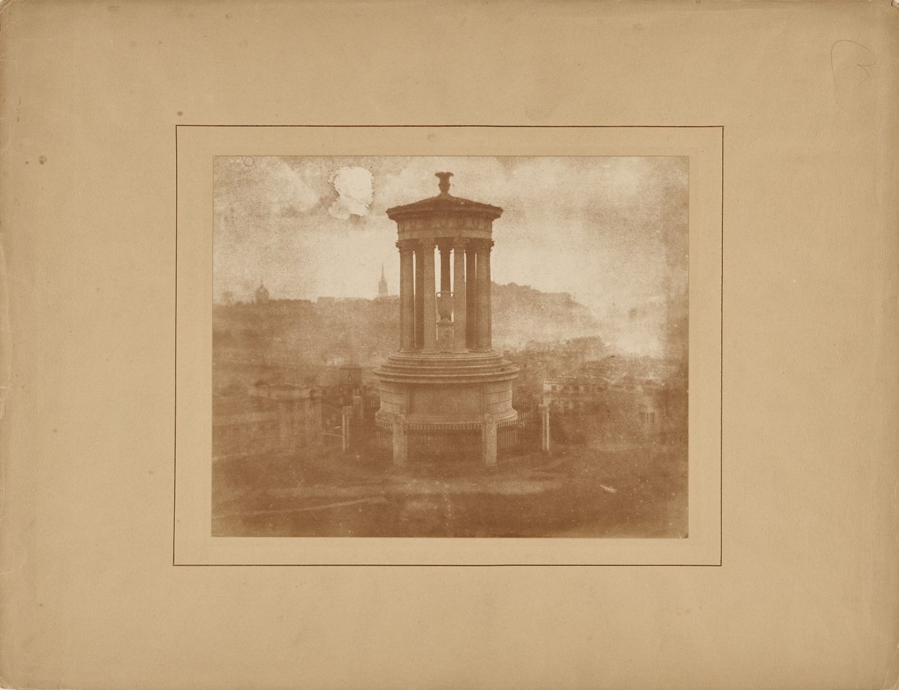 [Calton Hill, pomnik Dugalda Stewarta]. autorstwa Hill and Adamson