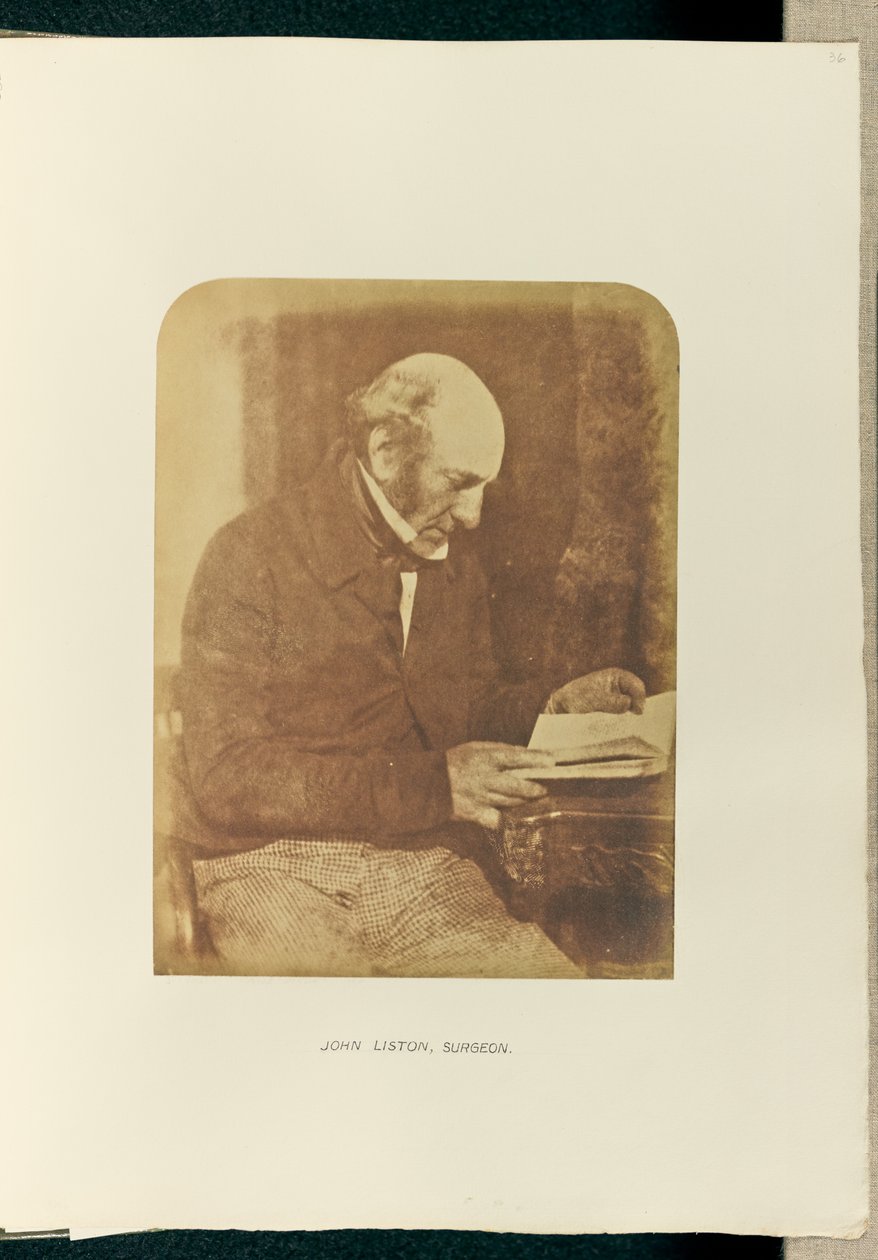 [Robert Liston] autorstwa Hill and Adamson