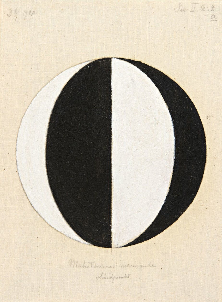 Obecny punkt widzenia mahatmów autorstwa Hilma af Klint