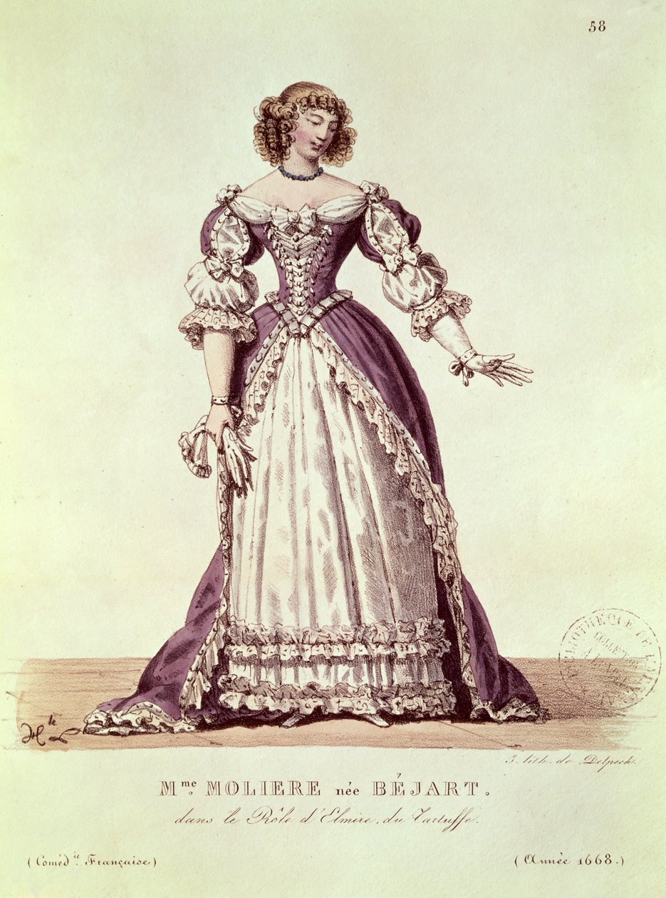 Madame Moliere z domu Armande Bejart (1642-1700) w roli Elmire