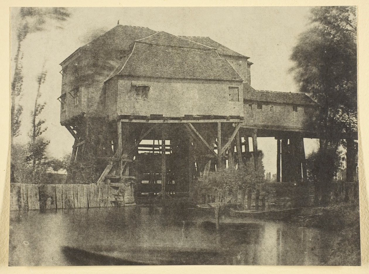Młyn Saint-Ouen autorstwa Hippolyte Bayard