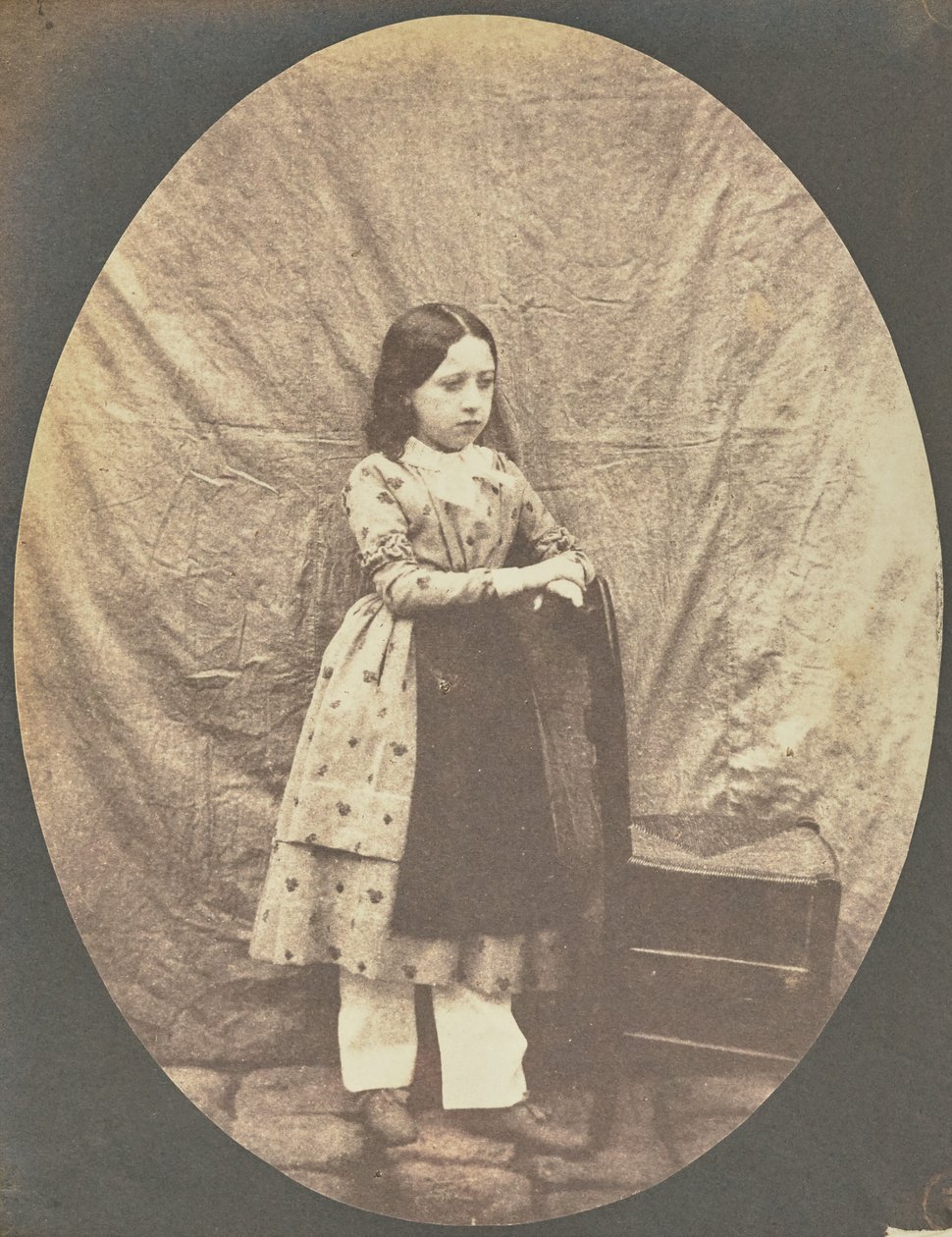 [Portret Georginy Benoist ()]. autorstwa Hippolyte Bayard