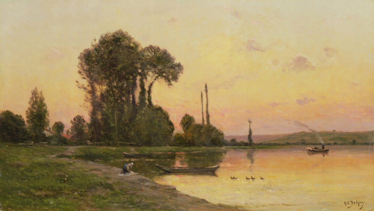 Praczka autorstwa Hippolyte Camille Delpy