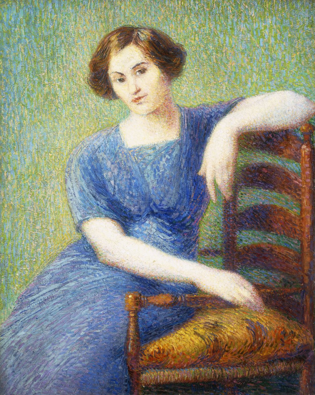 Kobieta z krzesłem; Femme au Fauteuil, autorstwa Hippolyte Petitjean