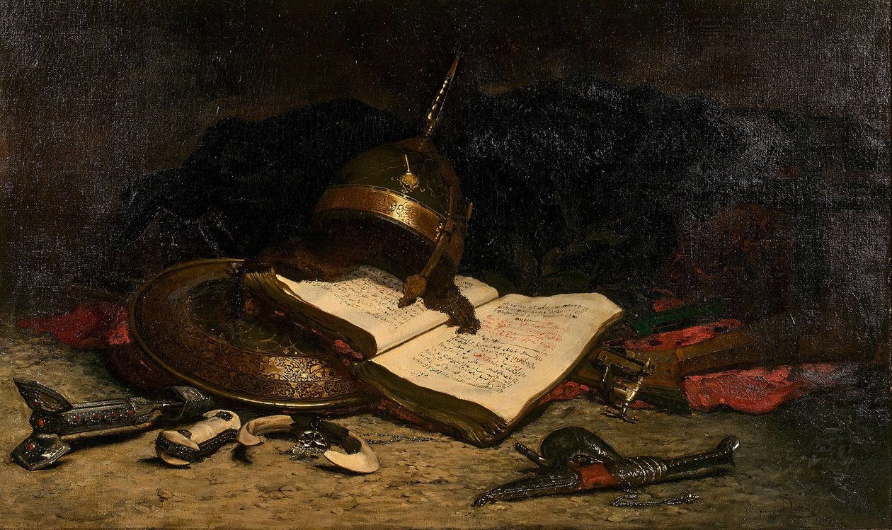 Koran. autorstwa Hippolyte Pierre Delanoy