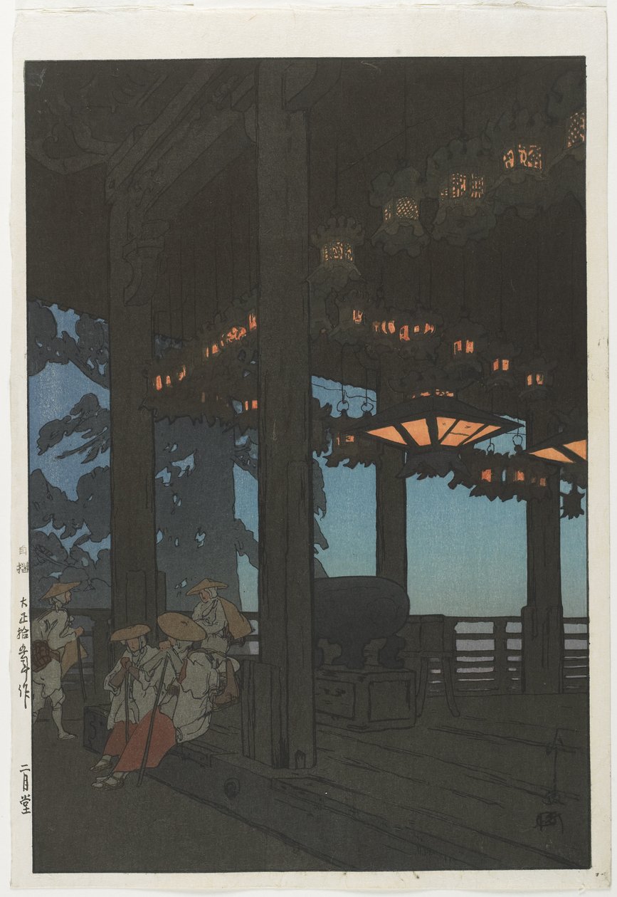 Sala Drugiego Miesiąca autorstwa Hiroshi Yoshida