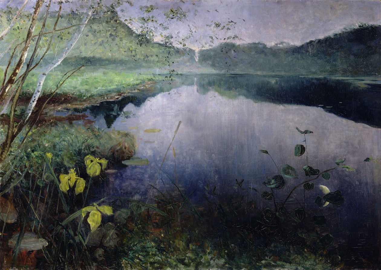 Od Daelivannet (olej na płótnie) autorstwa Hjalmer Eilif Emanuel Peterssen