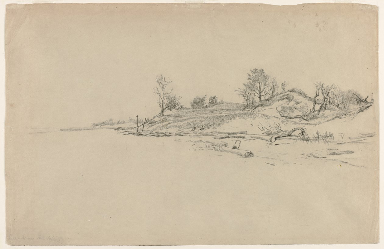 Wydmy, Jezioro Ontario, ok. 1874. autorstwa Homer Dodge Martin
