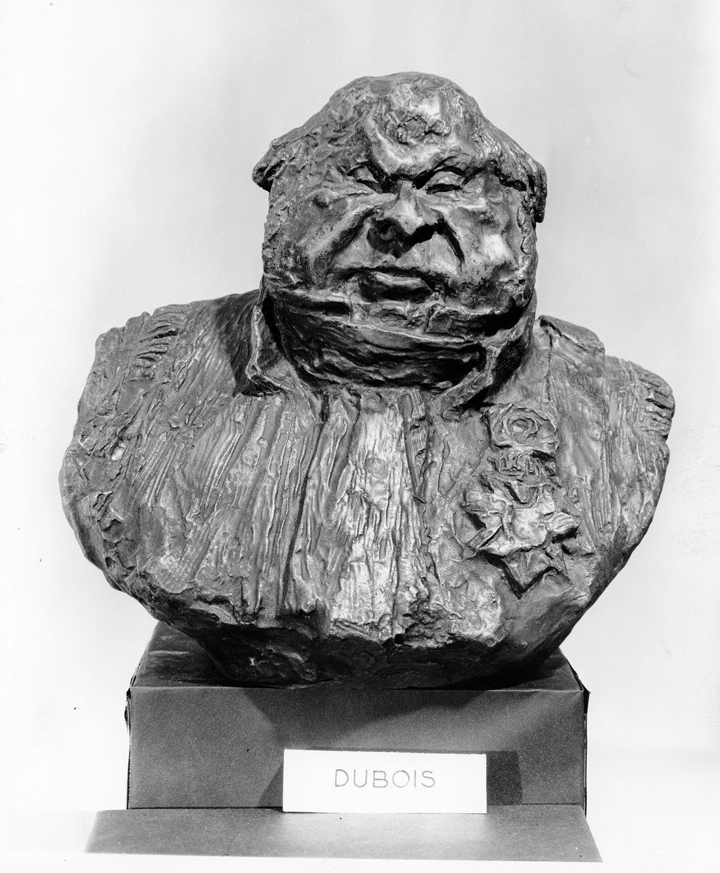 Popiersie Hippolyte Abrahama, znanego jako Abraham-Dubois (1794-1863) 1833 (brąz) autorstwa Honoré Daumier