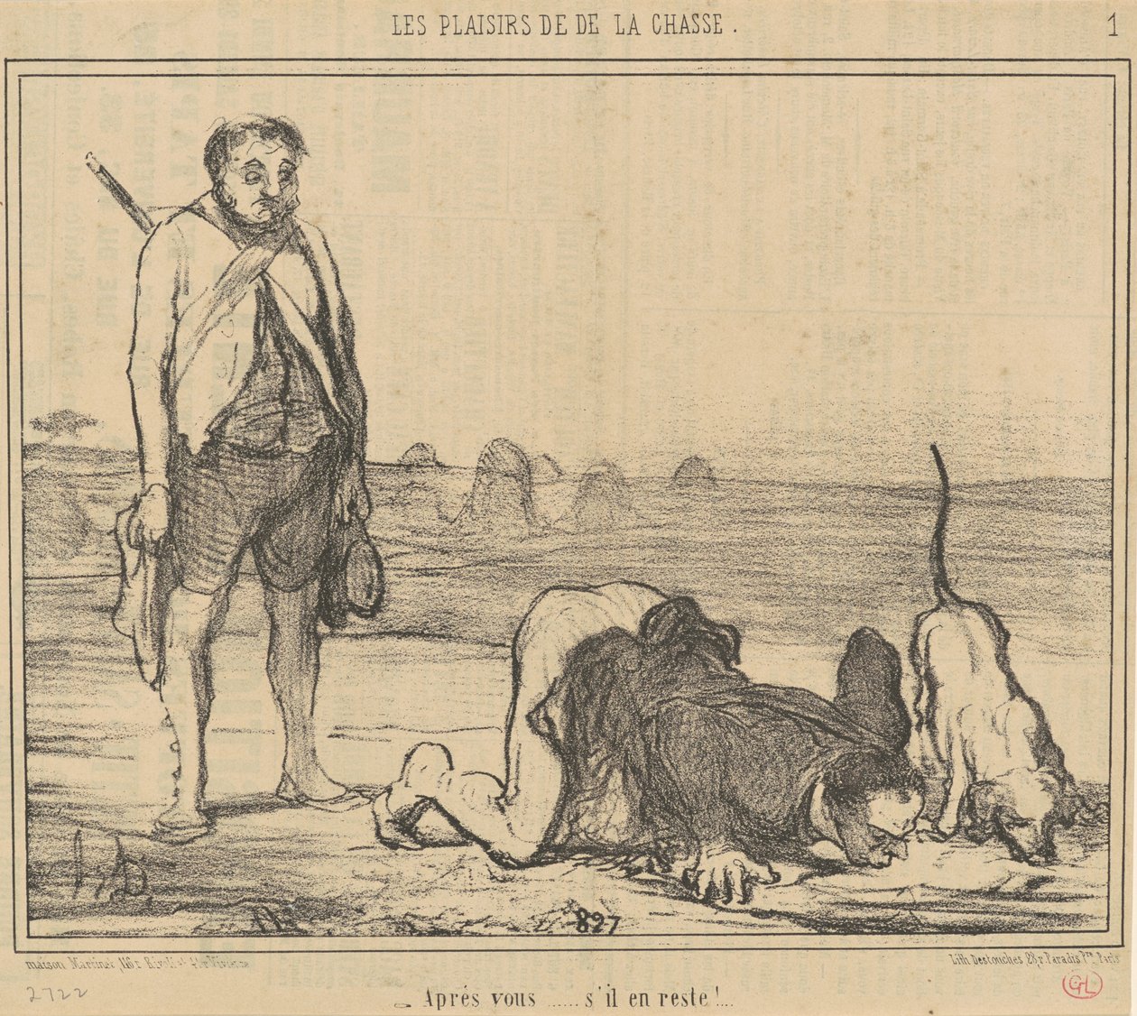 Po tobie... jeśli jakieś zostały! ... autorstwa Honoré Daumier