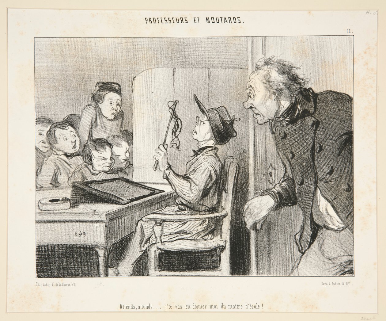 Uczestniczy autorstwa Honoré Daumier