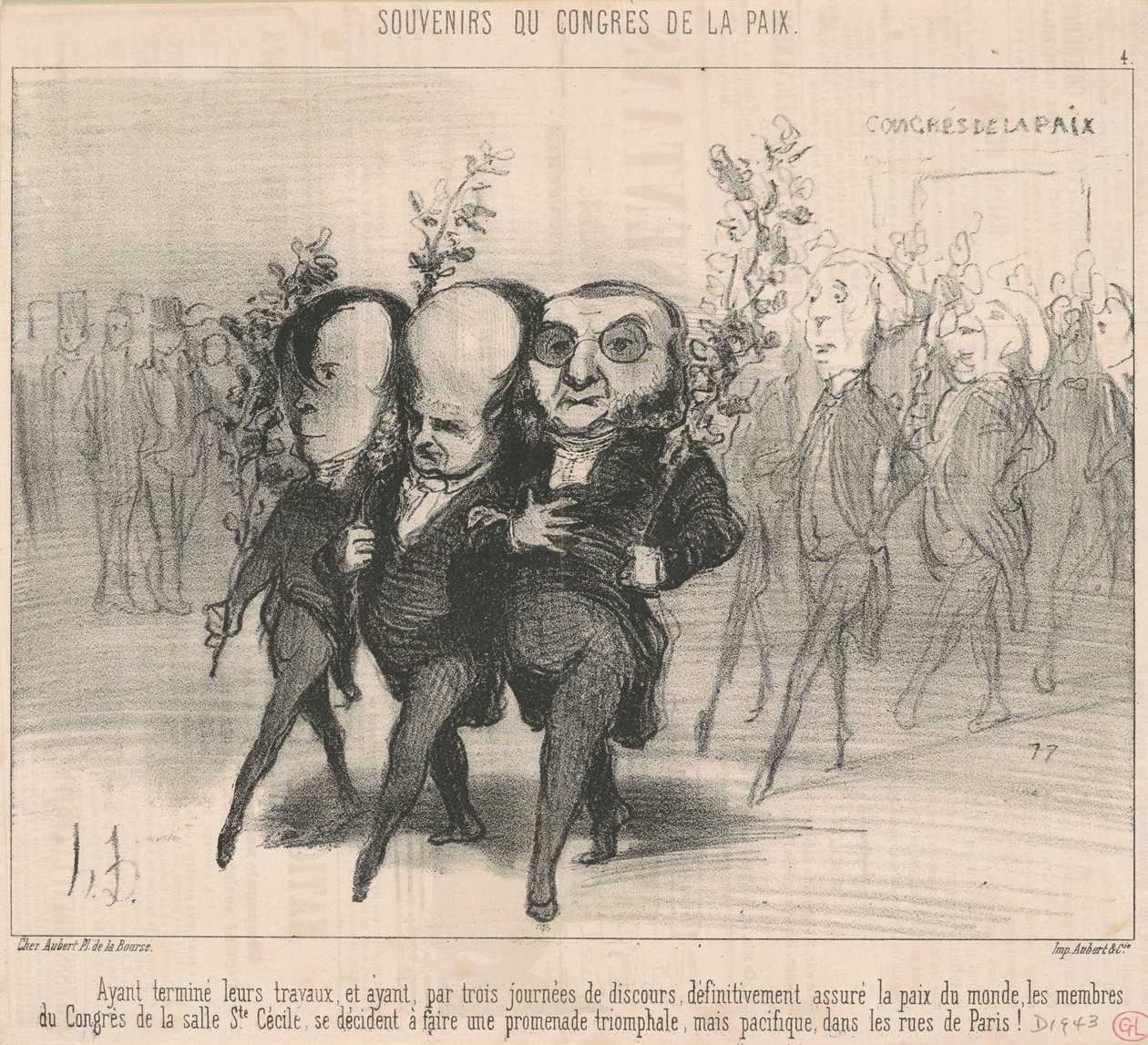 Po zakończeniu pracy... autorstwa Honoré Daumier