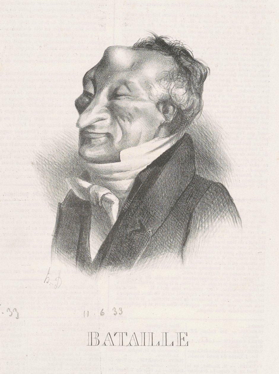 Bitwa (Alex. Simon Pataille) autorstwa Honoré Daumier
