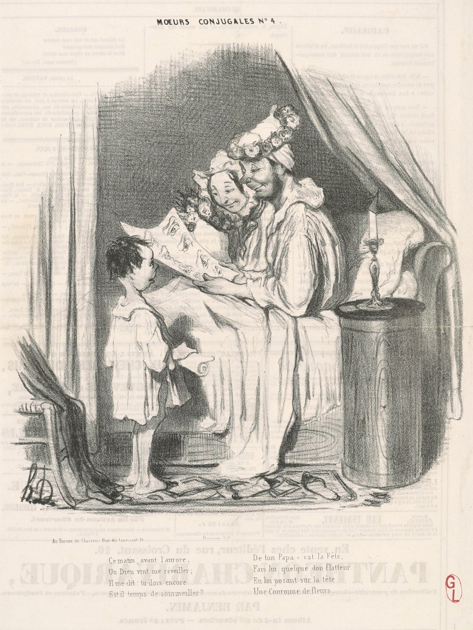 Dziś rano przed świtem... autorstwa Honoré Daumier