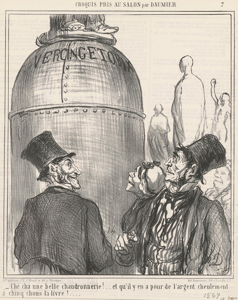 Ché cha piękny kotlarstwo! autorstwa Honoré Daumier