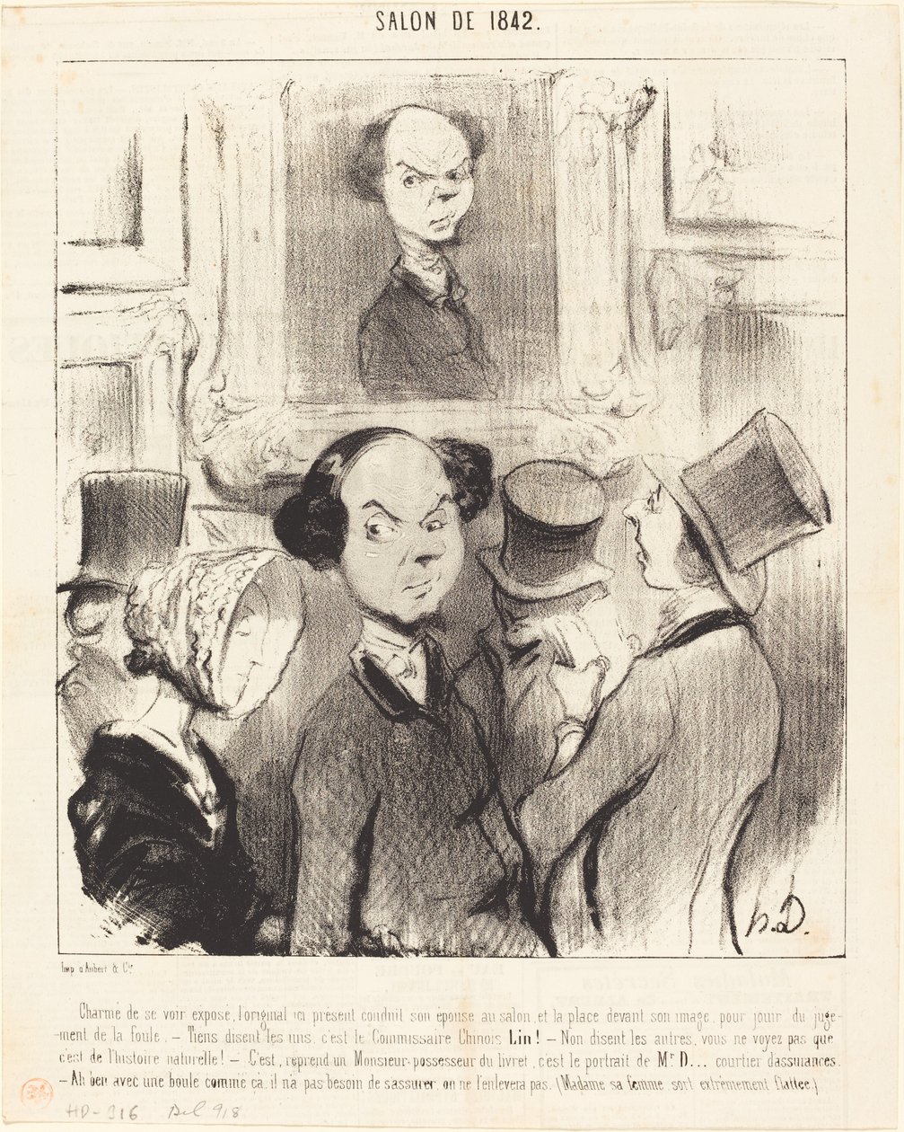 Zaczarowany, by zostać odkrytym... autorstwa Honoré Daumier