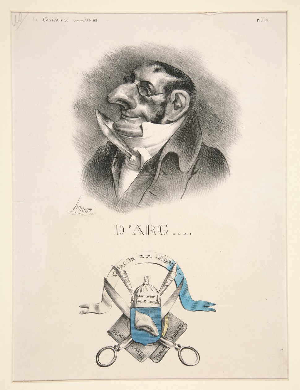 D autorstwa Honoré Daumier