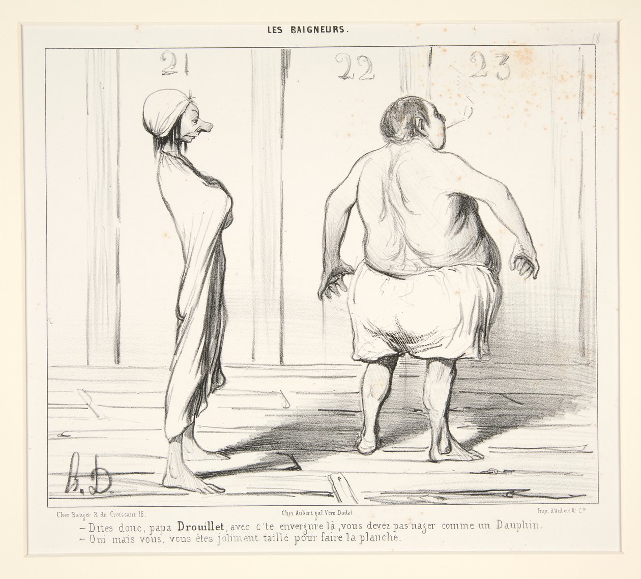 Powiedz tak, papa Drouillet, z c autorstwa Honoré Daumier