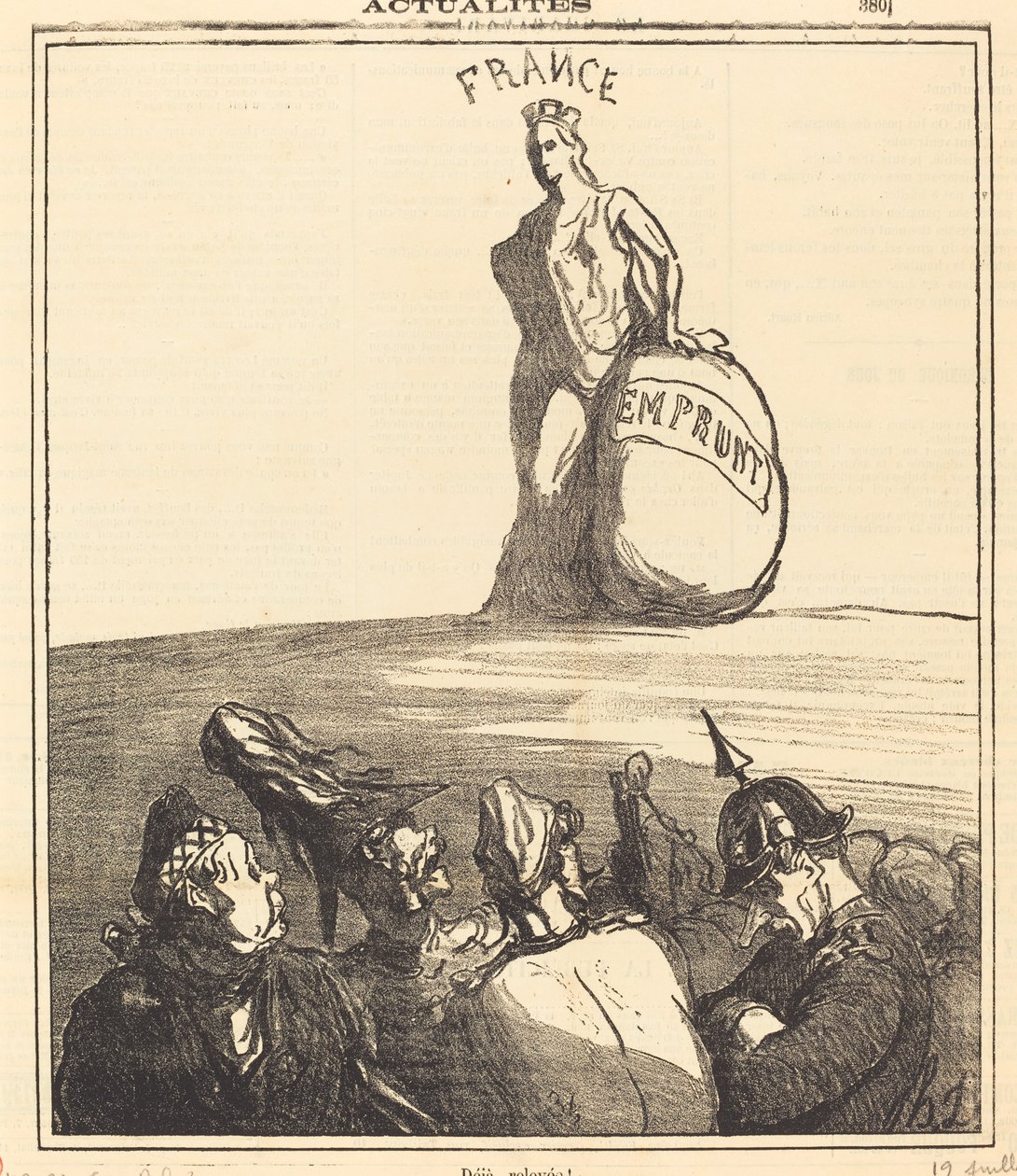 Już odebrane! autorstwa Honoré Daumier