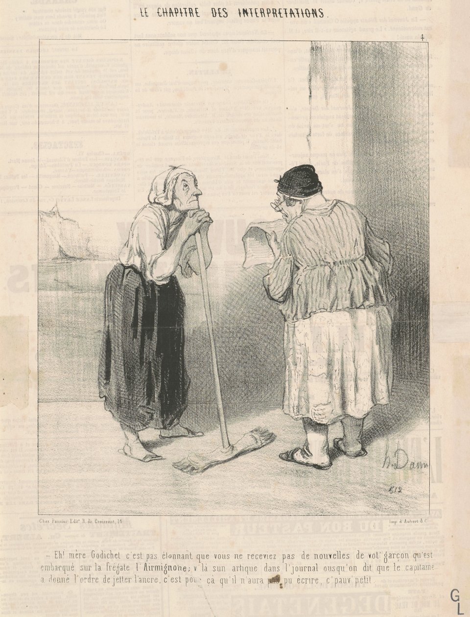 Hej! Matko Godichet to nic dziwnego... autorstwa Honoré Daumier
