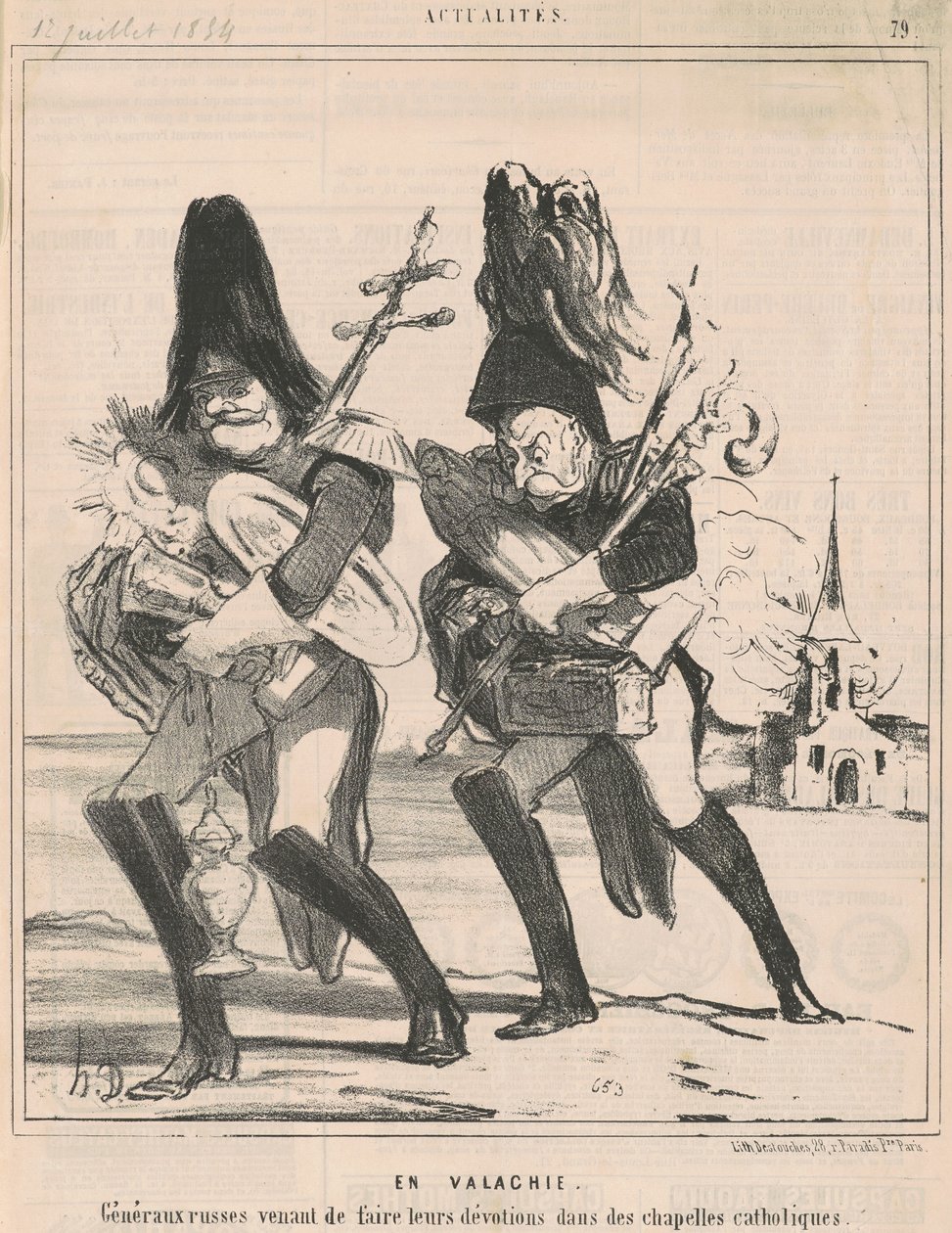 na wołoszczyźnie autorstwa Honoré Daumier