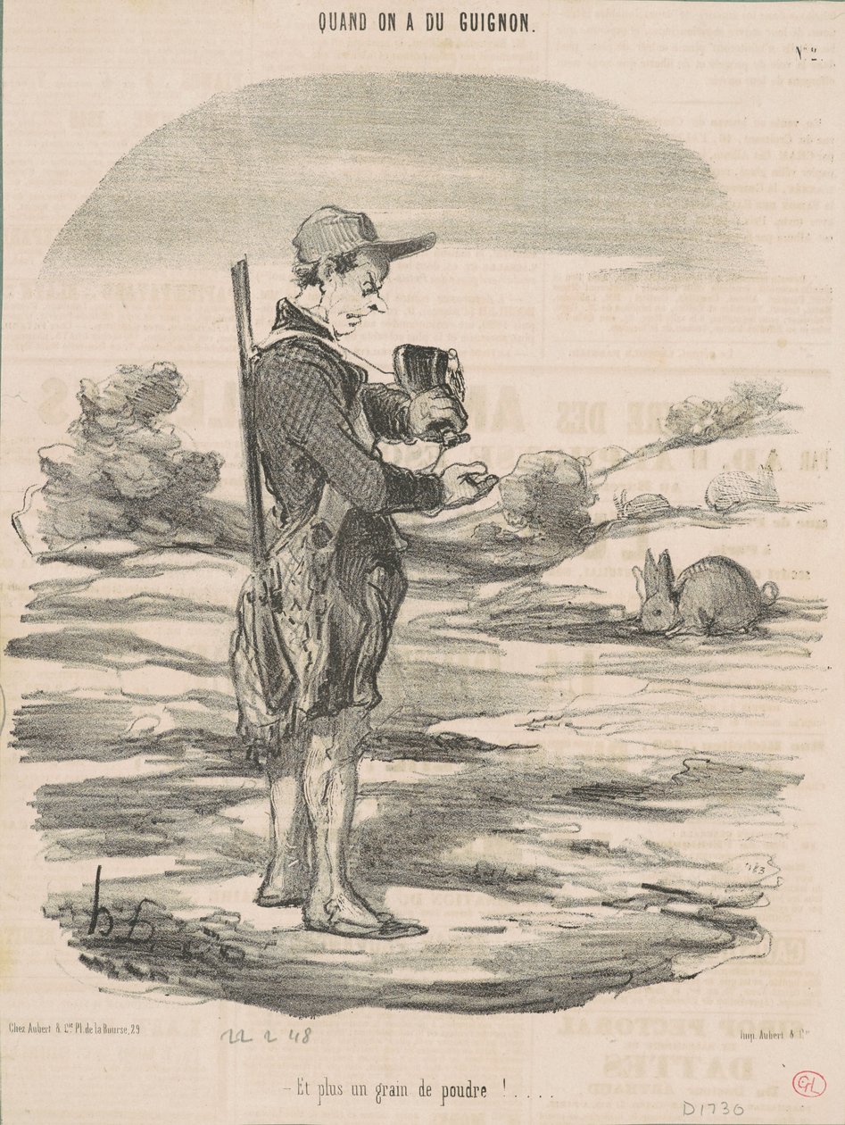 Ani ziarnka proszku! ... autorstwa Honoré Daumier