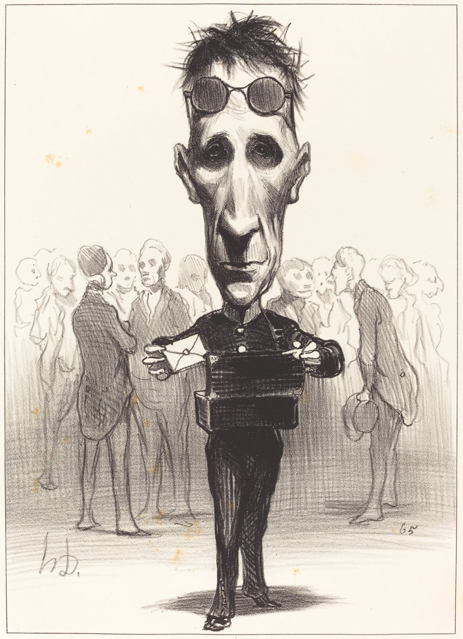 Felix Saint-Priest autorstwa Honoré Daumier