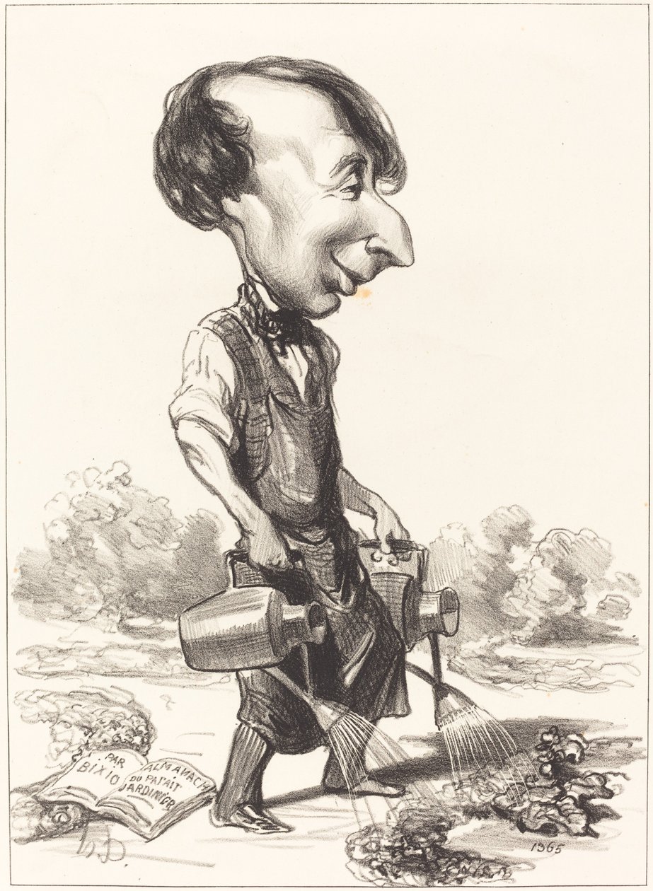 J. Alexandre Bixio autorstwa Honoré Daumier