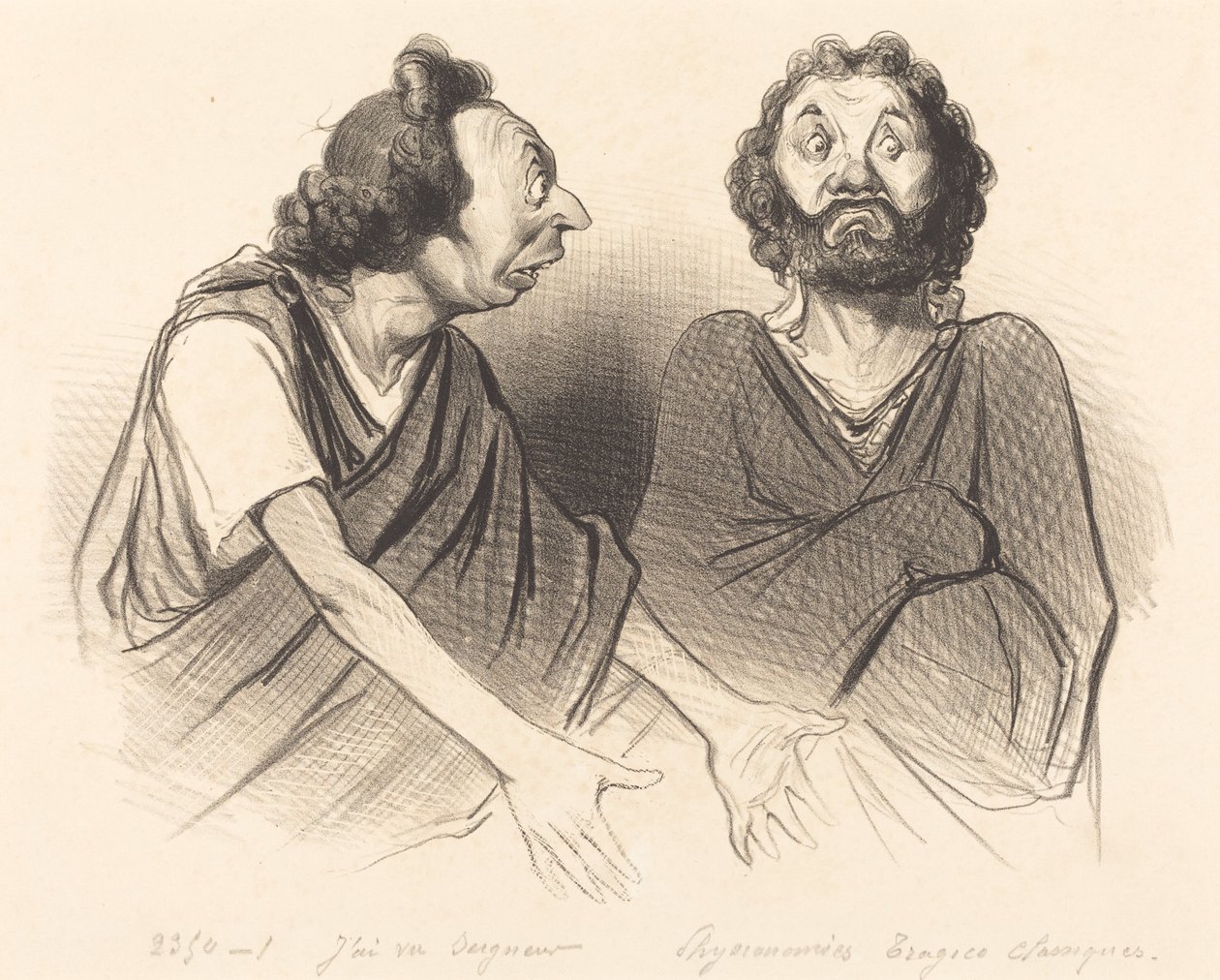 Widziałem Pana... twojego nieszczęsnego syna... autorstwa Honoré Daumier