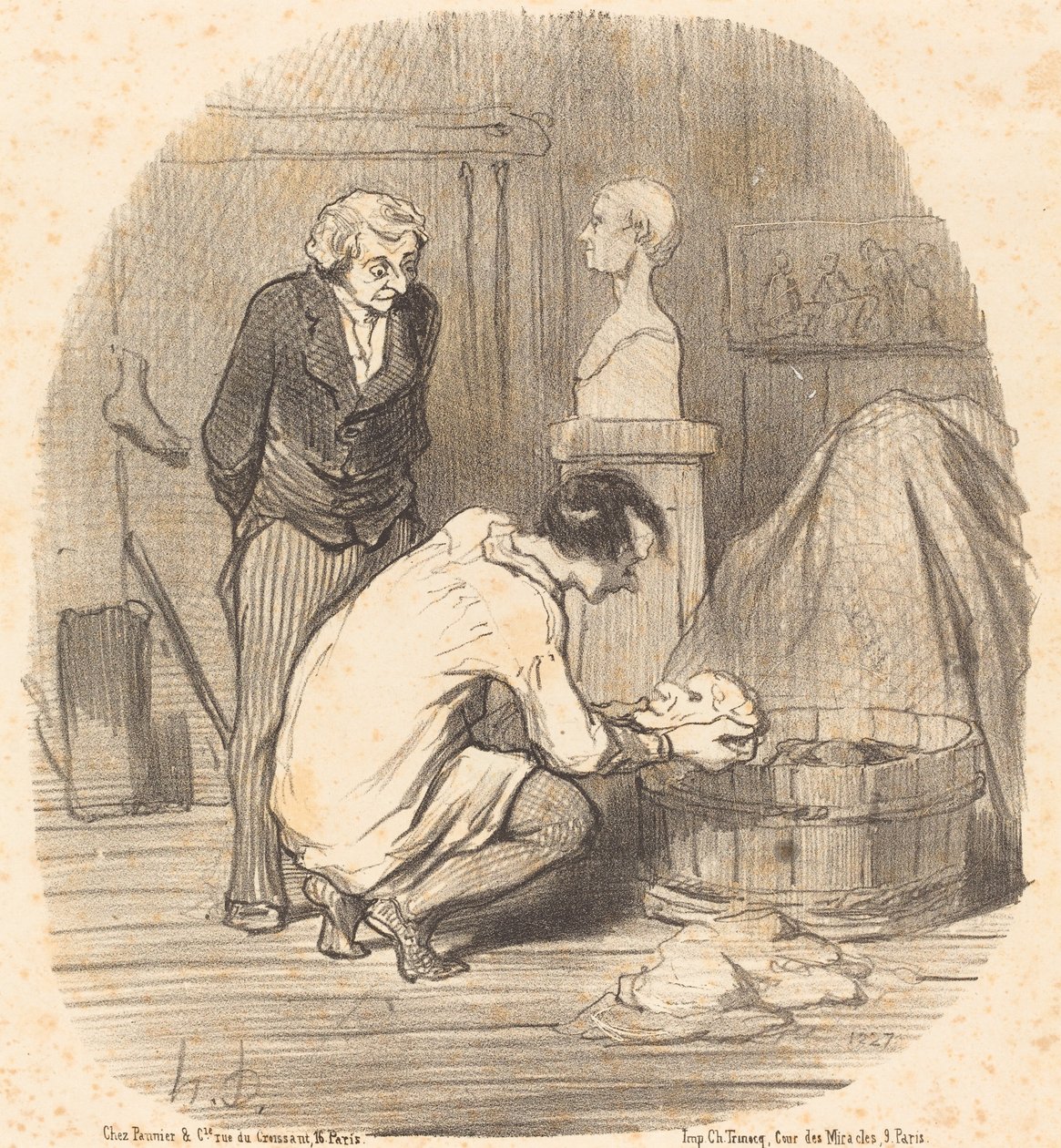 Artysta - to jest to!... autorstwa Honoré Daumier